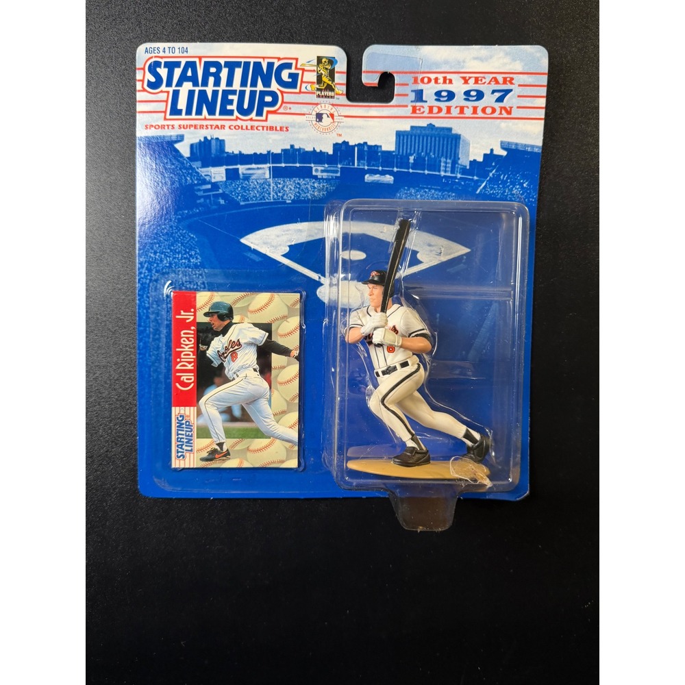 Kenner Starting Lineup 1997 Cal Ripken Jr Baltimore Orioles Figure with Card NEW